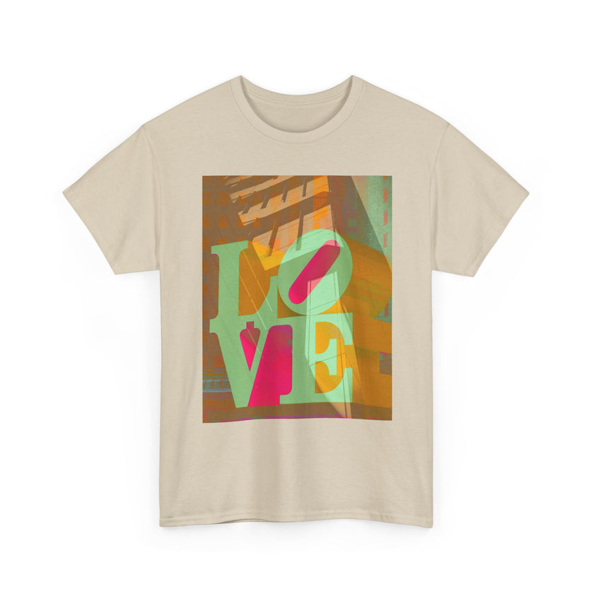 Strike A Pose By Kevin Quinn– Colorful Philly Pop Art Architecture Love T-Shirt