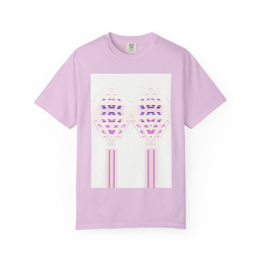 Breathing Together By Kevin Quinn -Urban Modern Abstract Architecture Graphic Tee Shirt