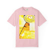 Lemonheads and Lollipops By Kevin Quinn   -Abstract Yellow Spiral Urban Modern Architecture Graphic Tee