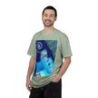 Tiny Dancer By Kevin Quinn   -Urban Modern Abstract Architecture Graphic Tee— Blue Surreal Building Art