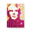 Building With Andy By Kevin Quinn - Pop Art Cityscape Journal — Retro Neon Portrait Hardcover