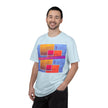 Picnic In The Park With You By Kevin Quinn -Abstract Sunset Blocks Urban Architecture Atlanta T-Shirt