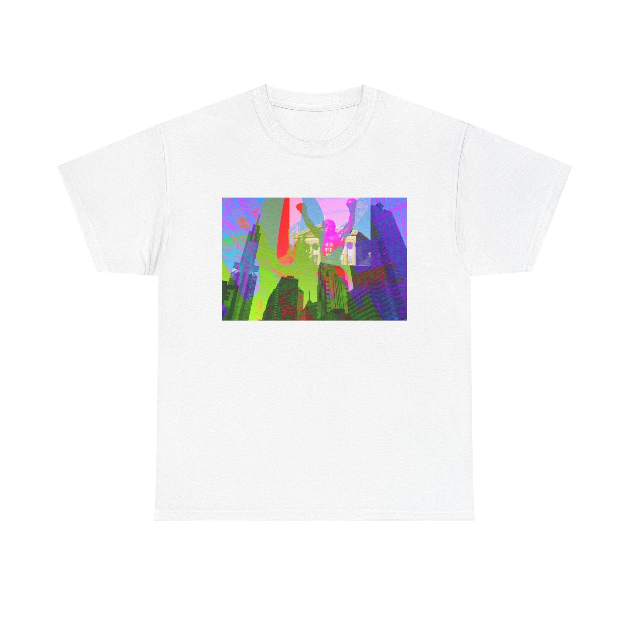 City of Brotherly Love By Kevin Quinn -Urban Modern Abstract Architecture T-Shirt