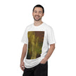 Ava's Search Engine By Kevin Quinn -Abstract Glitch Art T-Shirt with QR Code Back — Techy Urban Graphic Tee