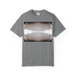 Thought Machine By Kevin Quinn -Optical Waveform Graphic T‑Shirt — Geometric Illusion Art Tee