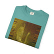 Ava's Search Engine By Kevin Quinn -Abstract Glitch Art T-Shirt with QR Code Back — Techy Urban Graphic Tee