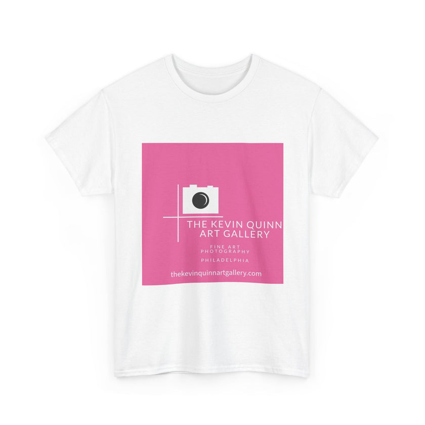 Art Gallery Logo T-Shirt — The Kevin Quinn Art Gallery Pink Camera Design