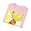 Lemonheads and Lollipops By Kevin Quinn   -Abstract Yellow Spiral Urban Modern Architecture Graphic Tee