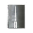 I XRAY By Kevin Quinn  -Modern Monochrome Skyscraper Spiral Notebook — Ruled Journal for Architects, Urban Lovers and Crazy Artists
