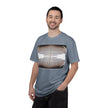 Thought Machine By Kevin Quinn -Optical Waveform Graphic T‑Shirt — Geometric Illusion Art Tee