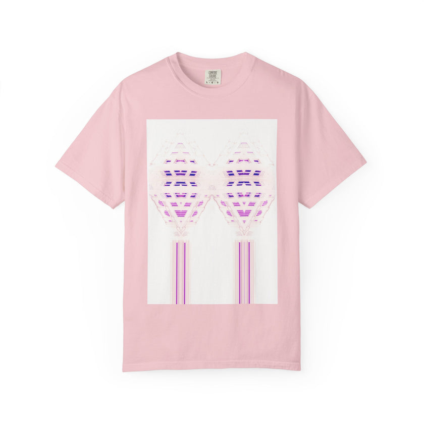 Breathing Together By Kevin Quinn -Urban Modern Abstract Architecture Graphic Tee Shirt
