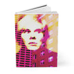 Building With Andy By Kevin Quinn - Pop Art Cityscape Journal — Retro Neon Portrait Hardcover