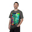 Rooftop Jazz By Kevin Quinn -Abstract Urban Modern Architecture Psychedelic Swirl T-Shirt
