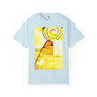 Lemonheads and Lollipops By Kevin Quinn   -Abstract Yellow Spiral Urban Modern Architecture Graphic Tee
