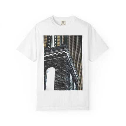 Night Light Nightmare By Kevin Quinn -Urban Modern Abstract Architecture Graphic Tee