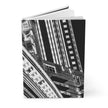 Stand By Me By Kevin Quinn - Architectural Black & White Hardcover Journal — Urban Skyline Notebook