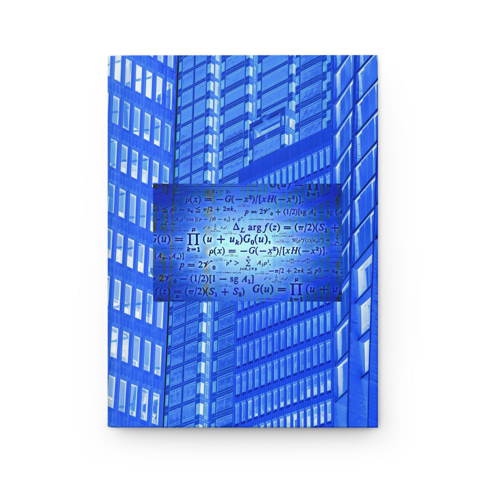 4U By Kevin Quinn - Math Formula Blue Architecture Hardcover Journal