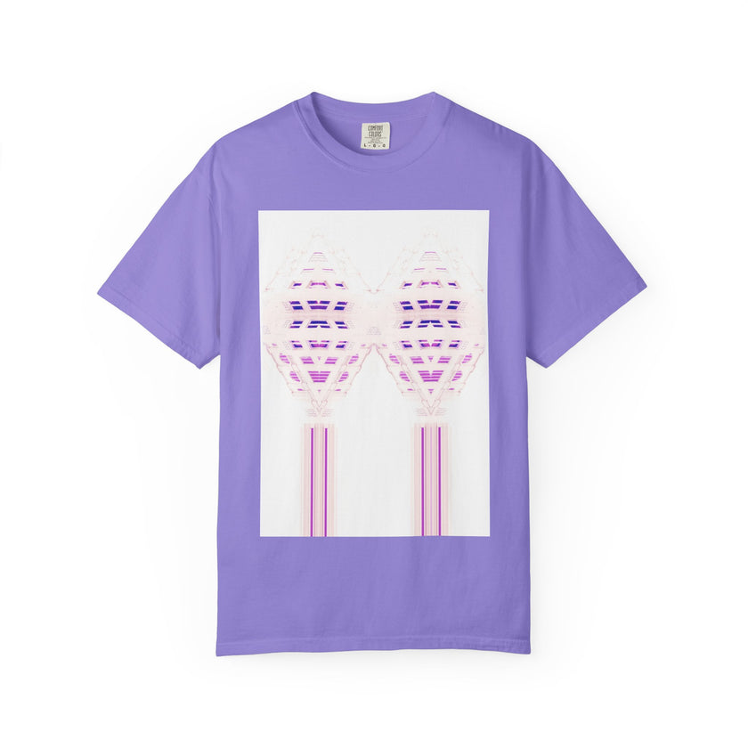 Breathing Together By Kevin Quinn -Urban Modern Abstract Architecture Graphic Tee Shirt