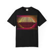 Dreaming With Dali By Kevin Quinn -Retro Futuristic Sunset Abstract Urban Architecture T-Shirt — Geometric Vaporwave Graphic