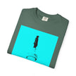 Glamour Boy By Kevin Quinn T-Shirt — Abstract Pop Art Architecture Neon Philly City Monument Graphic with QR Code Back