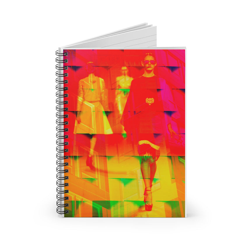 Dream Street By Kevin Quinn -Spiral Notebook For Dreamers