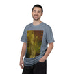 Ava's Search Engine By Kevin Quinn -Abstract Glitch Art T-Shirt with QR Code Back — Techy Urban Graphic Tee