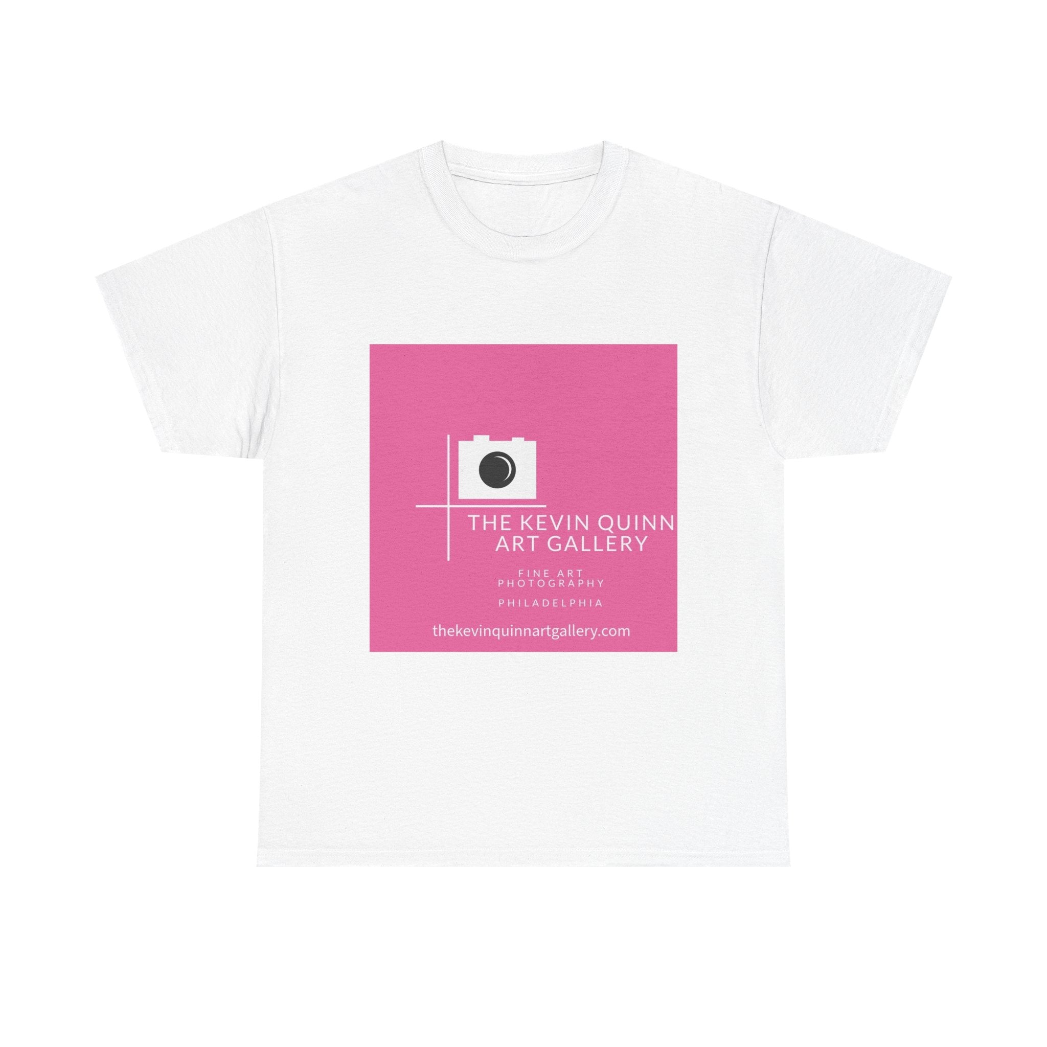 Art Gallery Logo T-Shirt — The Kevin Quinn Art Gallery Pink Camera Design