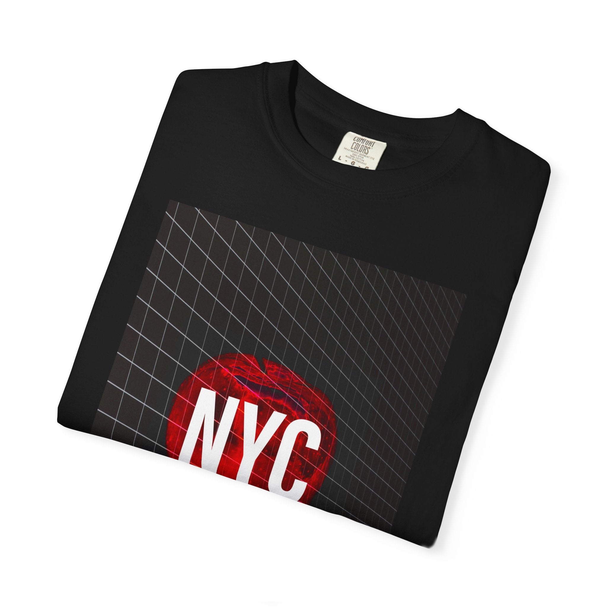 A Night In New York By Kevin Quinn -Modern Urban Abstract Architecture Graphic T-Shirt