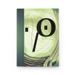 My Friend The Professor By Kevin Quinn - Abstract Green Symbol Hardcover Journal — Modern Geometric Notebook