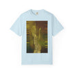 Ava's Search Engine By Kevin Quinn -Abstract Glitch Art T-Shirt with QR Code Back — Techy Urban Graphic Tee