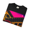 Moonlight Love Affair By Kevin Quinn -Modern Urban Architecture Romantic Pop Art T-Shirt