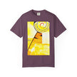 Lemonheads and Lollipops By Kevin Quinn   -Abstract Yellow Spiral Urban Modern Architecture Graphic Tee