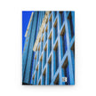 Chloe's Goodbye By Kevin Quinn - Architectural Blue Hardcover Journal — Urban Building Photo Notebook