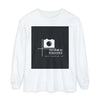 Keep Looking Up Camera Graphic By Kevin Quinn Long Sleeve Tee