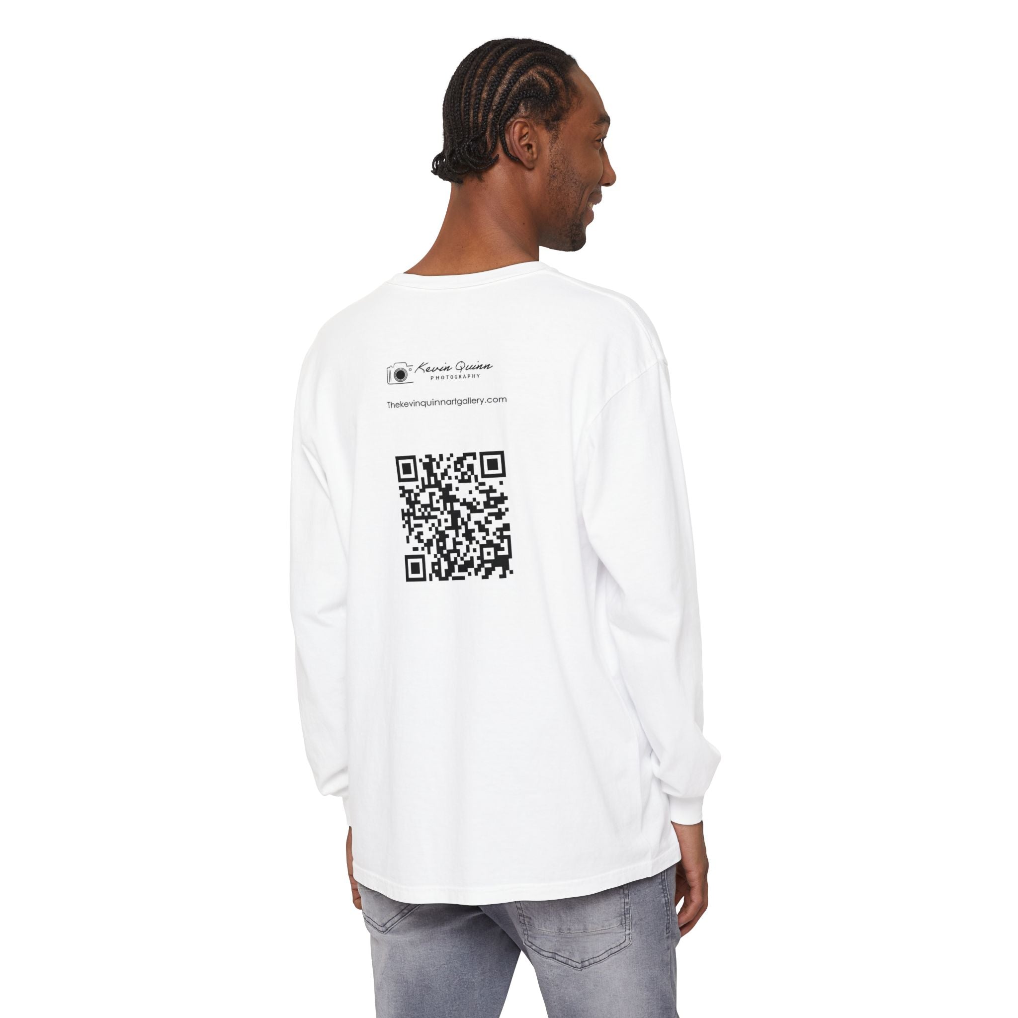Artist 'Keep Looking Up' By Kevin Quinn Long Sleeve T‑Shirt