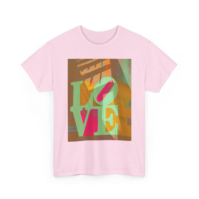 Strike A Pose By Kevin Quinn– Colorful Philly Pop Art Architecture Love T-Shirt