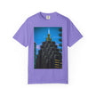 A Face In The Crowd By Kevin Quinn -Urban Architecture City Neon Skyline T-Shirt