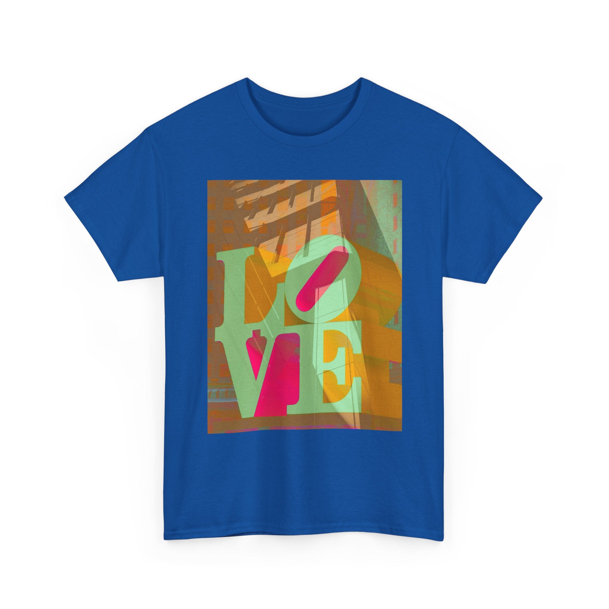 Strike A Pose By Kevin Quinn– Colorful Philly Pop Art Architecture Love T-Shirt