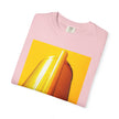 Summer In The City By Kevin Quinn -Modern Urban Architecture Sunset Skyscraper T-Shirt — Golden Architectural Photo Tee