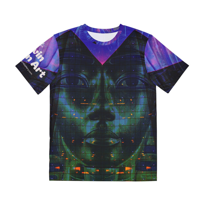 The Pharoah Speaks By Kevin Quinn -Modern Abstract Urban Architecture Graphic Tee — All-Over Print Shirt