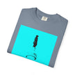Glamour Boy By Kevin Quinn T-Shirt — Abstract Pop Art Architecture Neon Philly City Monument Graphic with QR Code Back
