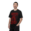 The Puppet Tragedy By Kevin Quinn  -Abstract Red Black Gothic Puppet Graphic T-Shirt