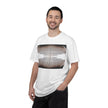 Thought Machine By Kevin Quinn -Optical Waveform Graphic T‑Shirt — Geometric Illusion Art Tee