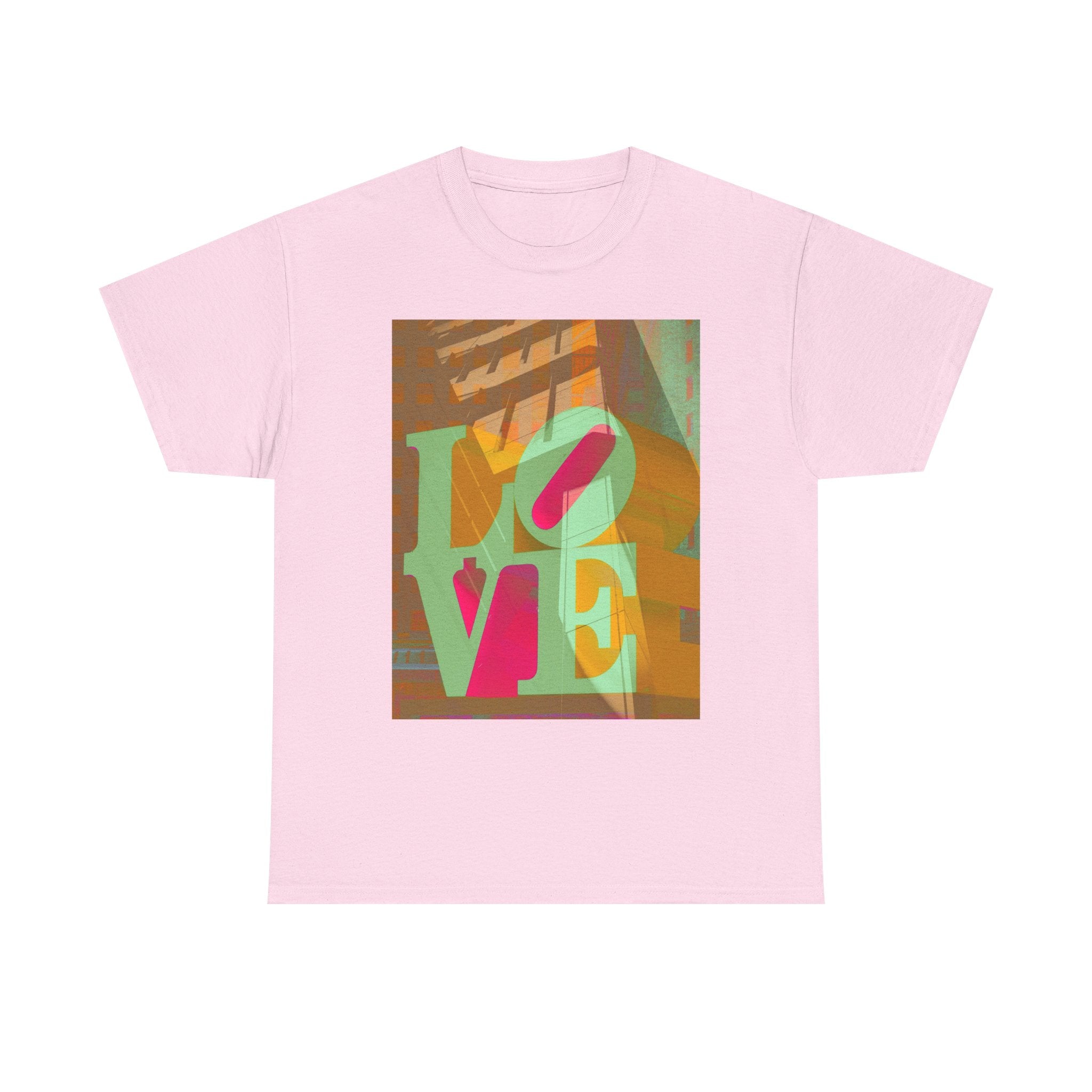 Strike A Pose By Kevin Quinn– Colorful Philly Pop Art Architecture Love T-Shirt