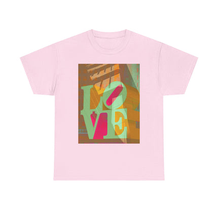Strike A Pose By Kevin Quinn– Colorful Philly Pop Art Architecture Love T-Shirt