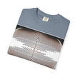 Thought Machine By Kevin Quinn -Optical Waveform Graphic T‑Shirt — Geometric Illusion Art Tee