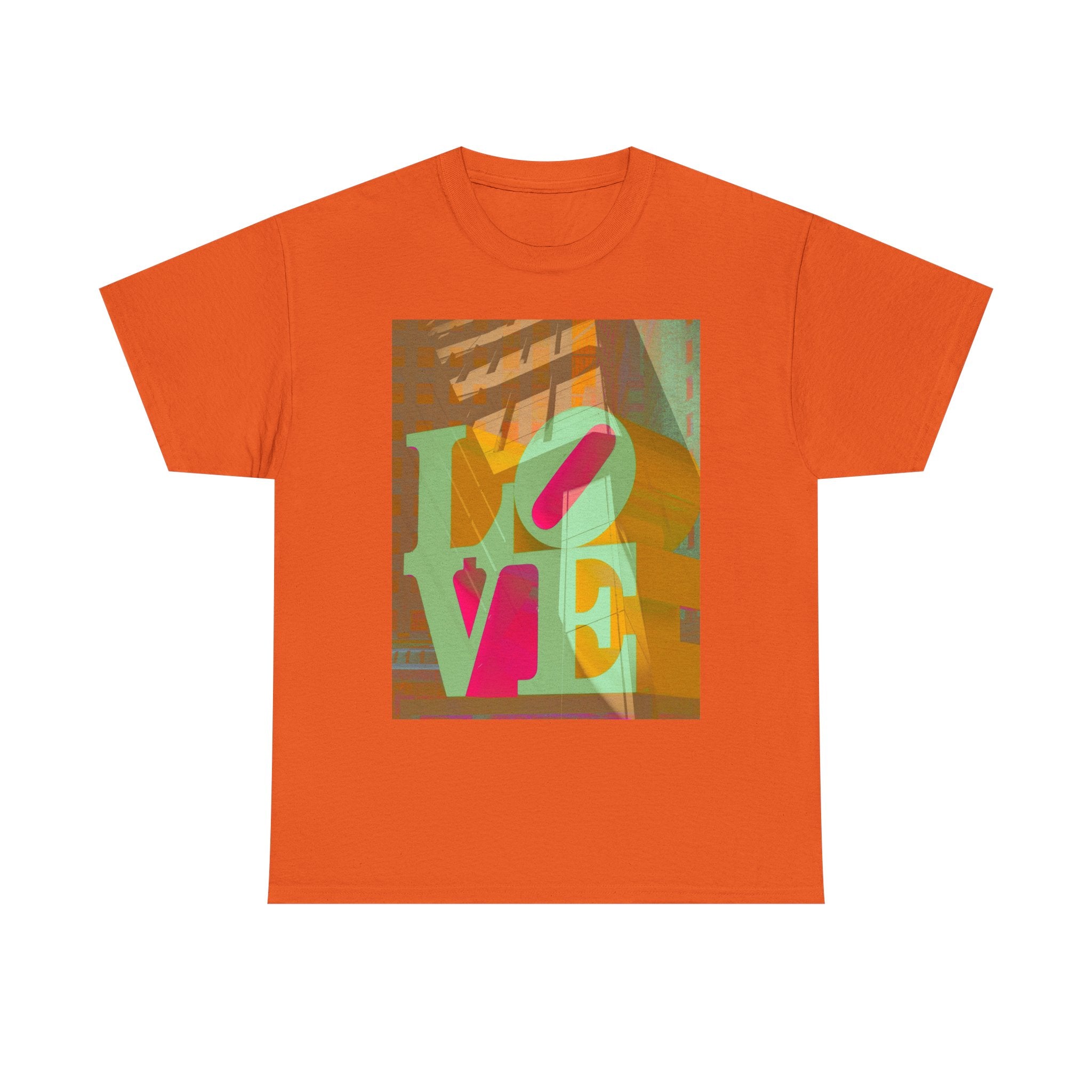 Strike A Pose By Kevin Quinn– Colorful Philly Pop Art Architecture Love T-Shirt