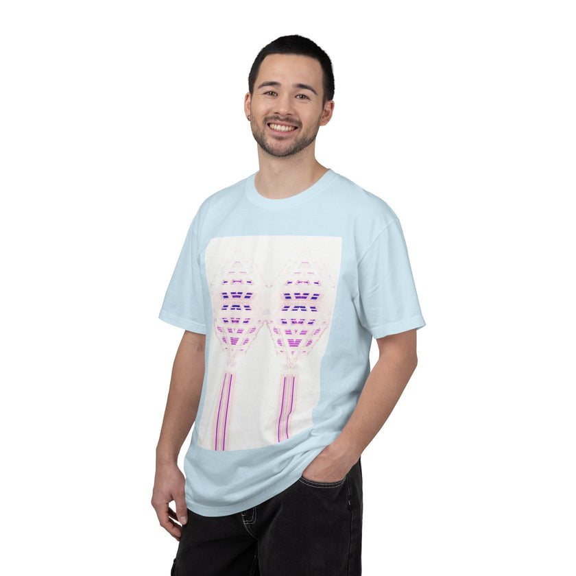 Breathing Together By Kevin Quinn -Urban Modern Abstract Architecture Graphic Tee Shirt