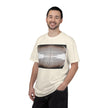 Thought Machine By Kevin Quinn -Optical Waveform Graphic T‑Shirt — Geometric Illusion Art Tee