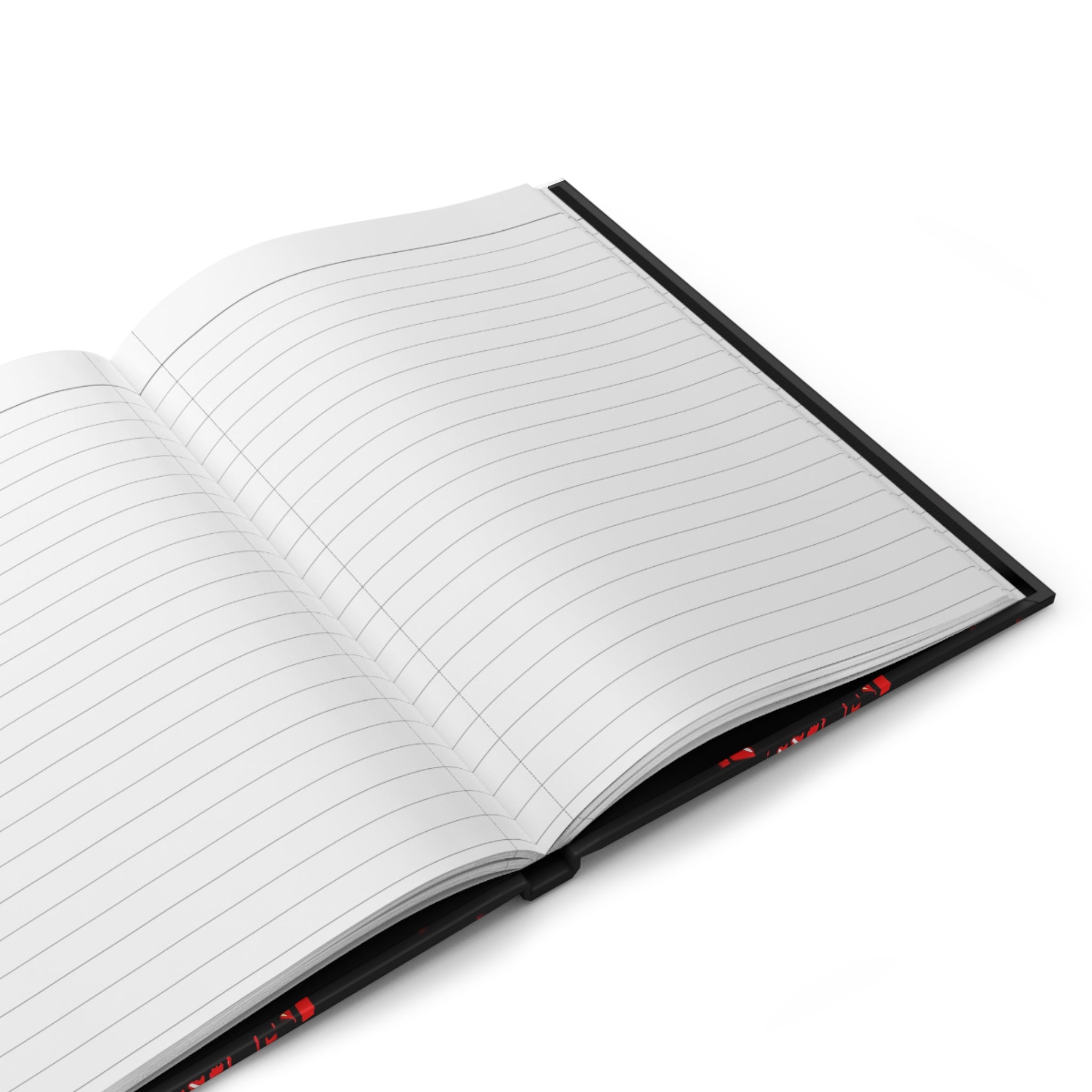 New Sensation By Kevin Quinn - Red Architecture Hardcover Journal — Nightscape Photo Notebook for Travel, Architecture & Urban Photography Fans